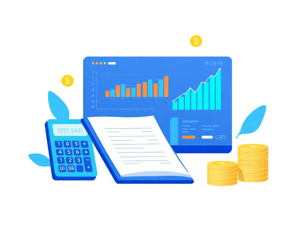 Accounting Software illustration